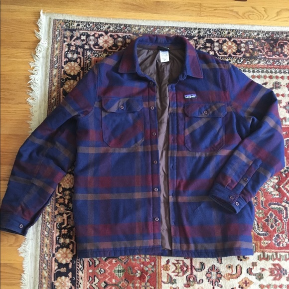 Mens Patagonia Insulated Fjord Flannel 